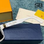 Mắt Kính LV 1.1 Millionaires Sunglasses White GHW Z1166E sang trọng