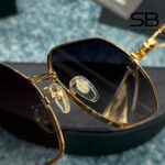 Mắt Kính Prada Hexagonal Triangle Sunglasses GHW Grey - thiết kế thời thượng