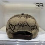 Mũ Lưỡi Trai Gucci Jumbo GG Canvas Baseball Hat Màu Nâu với thiết kế tinh tế