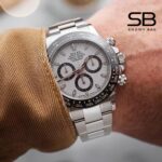 Đồng Hồ Nam Rolex Cosmograph Daytona Steel 116500LN-0001 Màu Bạc sang trọng