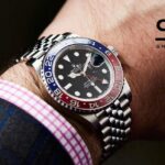 Đồng Hồ Nam Rolex GMT Master II Steel Pepsi 126710BLRO Màu Bạc sang trọng