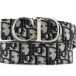 Thắt Lưng Dior Reversible Belt Silver CD Buckle 4CM cao cấp