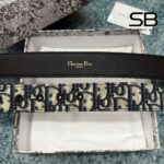 Thắt Lưng Dior Reversible Belt Silver CD Buckle 4CM sang trọng