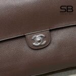 Túi Chanel Maxi Flap Bag Calfskin with Grain Effect sang trọng