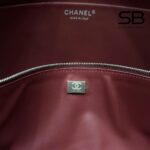 Túi Chanel Maxi Souplissimo Large Flap Bag Black Grained Calfskin SHW sang trọng