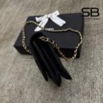 Túi Chanel Twist Your Button Woc Wallet on Chain Black Caviar GHW sang trọng