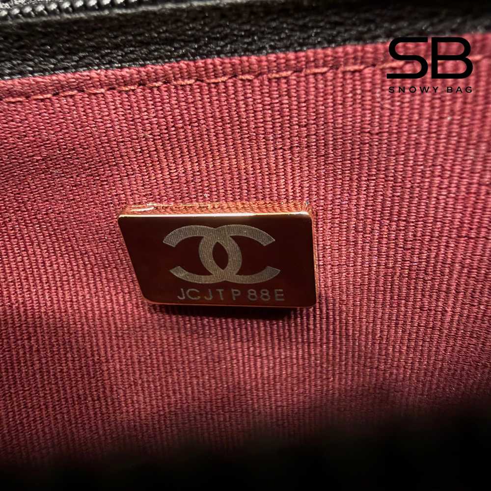 Túi Chanel Twist Your Button Woc Wallet on Chain Black Caviar GHW sang trọng