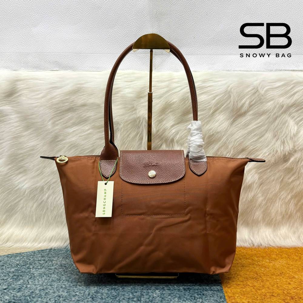 Túi Longchamp Le Pliage Original M Tote Bag Màu Nâu sang trọng