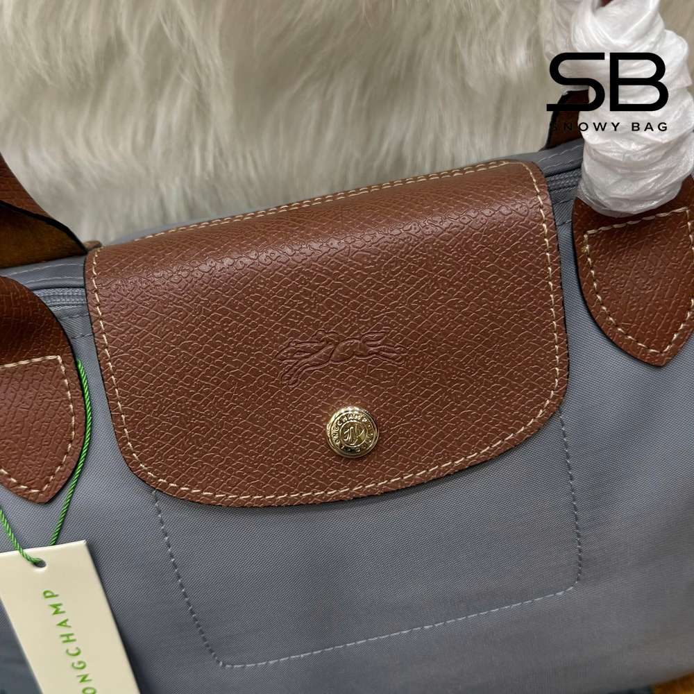 Túi Longchamp Le Pliage Original M Tote Bag Màu Xanh Xám sang trọng