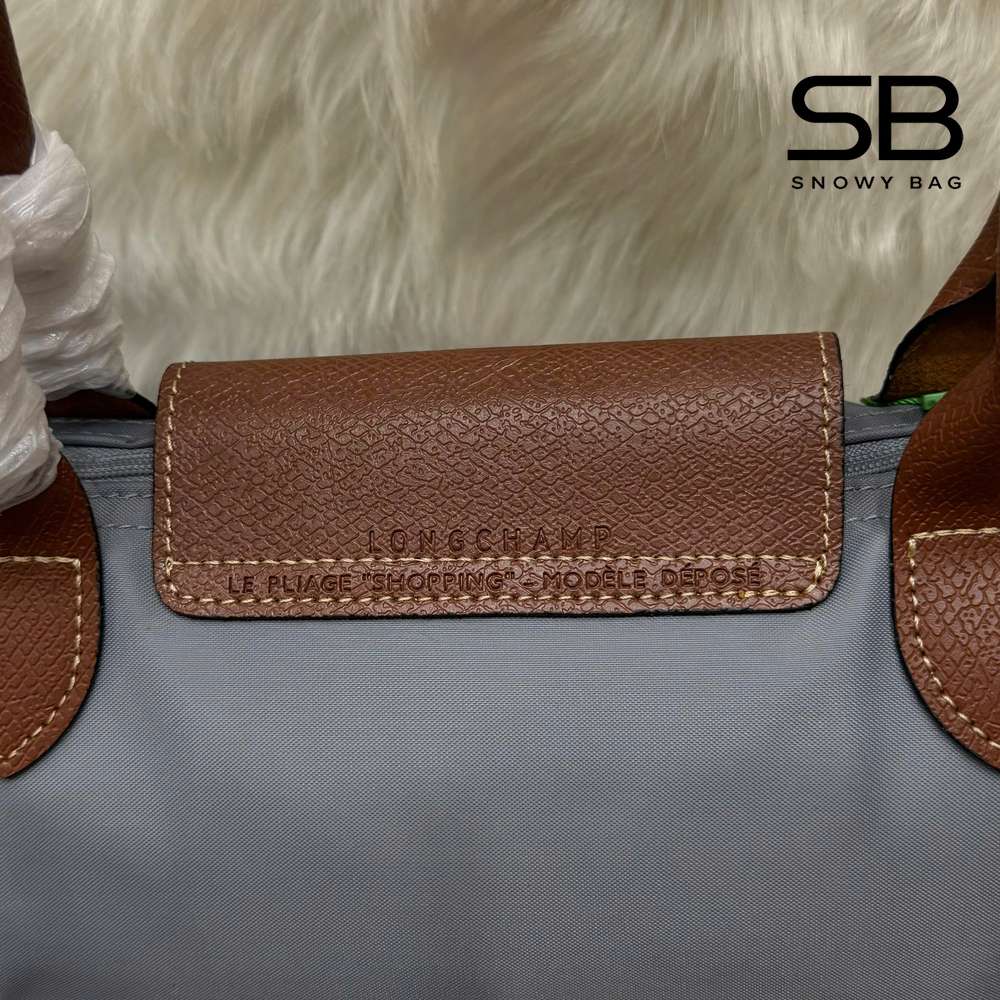 Túi Longchamp Le Pliage Original M Tote Bag Màu Xanh Xám sang trọng