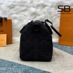 Túi LV Keepall Bandoulière 35 Black Monogram Taurillon M22765 màu đen sang trọng