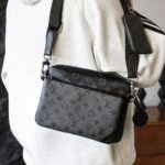 Túi LV Trio Messenger Bag M69443 Monogram Eclipse sang trọng